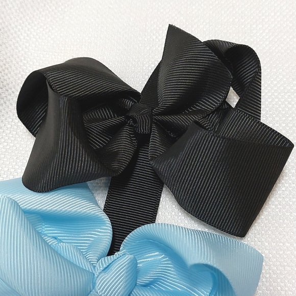 Hair Bows•Grosgrain Ribbon•Baker's Dozen Set (13) - Picture 6 of 8